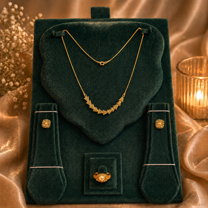 Gold necklace set322
